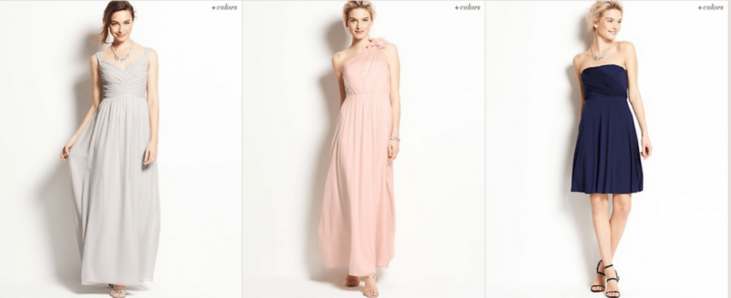 Perfect Bridesmaids Dresses from the 2014 Ann Taylor Wedding Collection ...