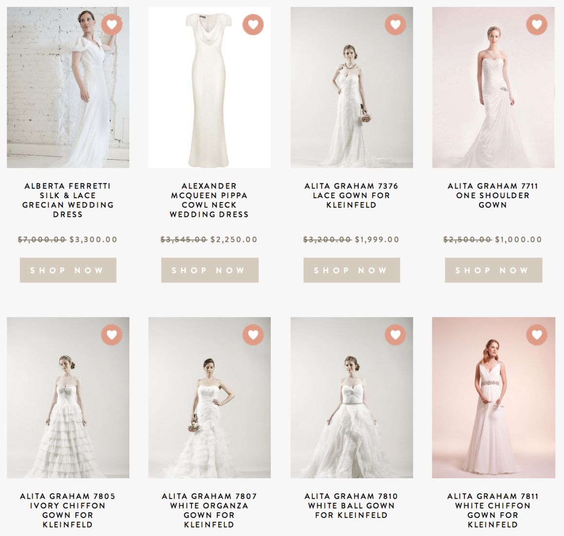 7 Places to Buy a Preowned Wedding Dresses Online | | TopWeddingSites.com