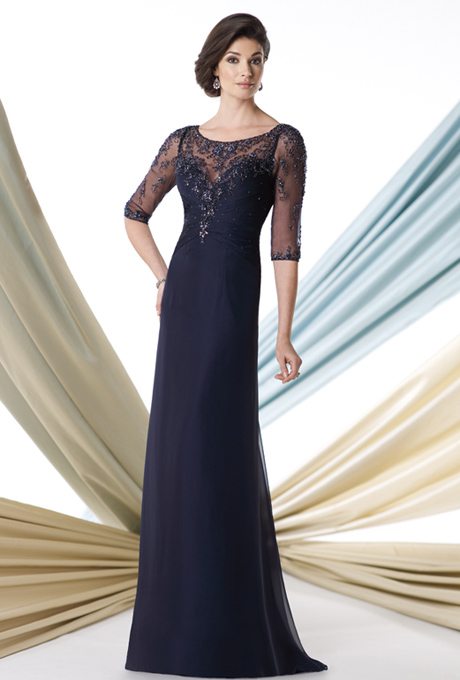 Sophisticated, Navy Blue Mother of the Bride Dresses ...