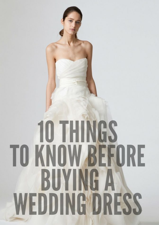 10 Things To Know Before Buying A Wedding Dress TopWeddingSites