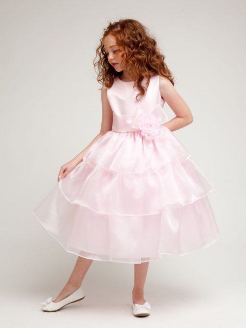 Pink, Puffy Flower Girl Dresses For Your Little Pal | | TopWeddingSites.com