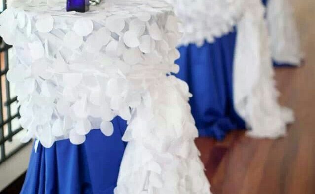 Royal Blue and White Wedding Inspiration | | TopWeddingSites.com
