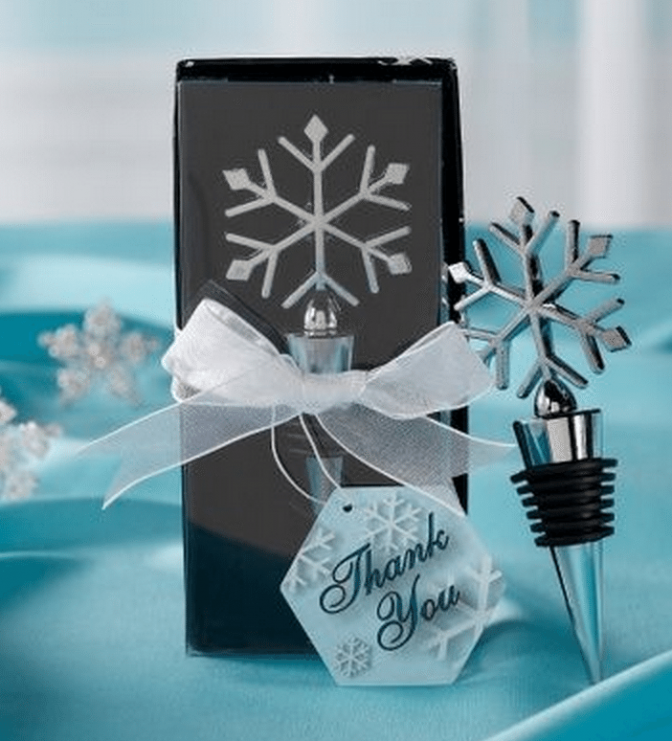 Snowflake Wedding Favors 