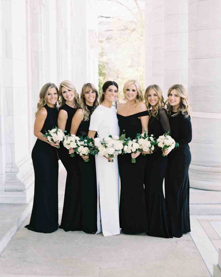 black tie wedding for ladies