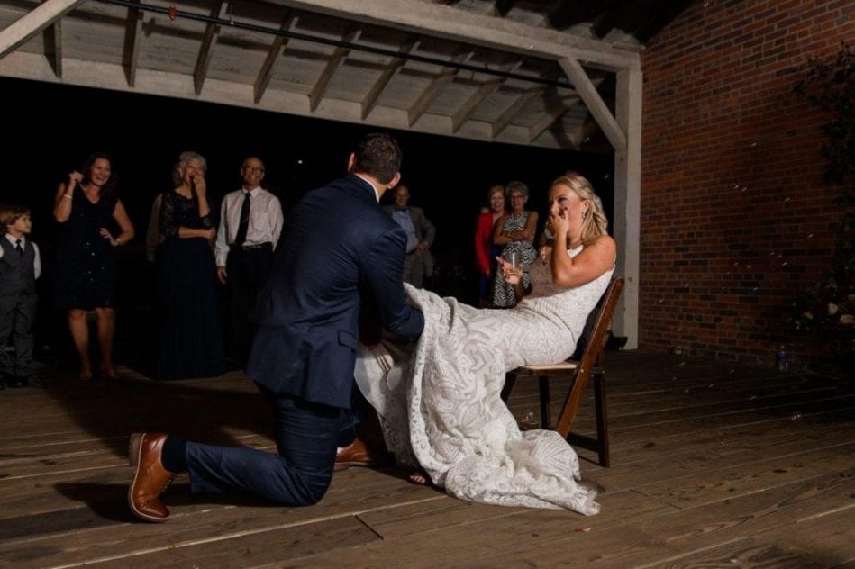 What's With The Garter Toss During The Reception?