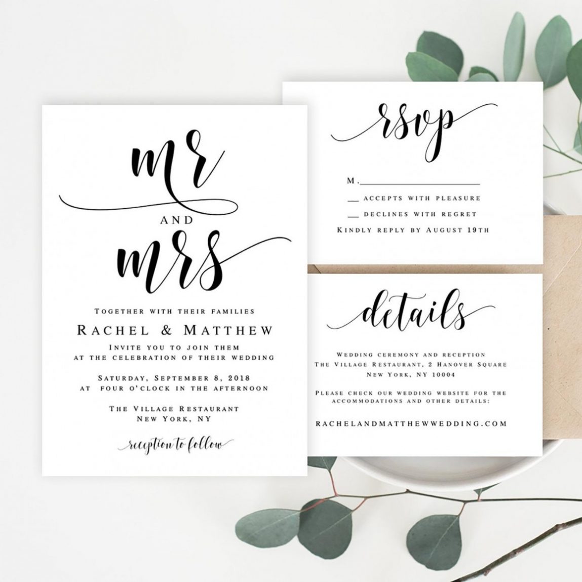 Inexpensive Wedding Invitations That Look Anything But